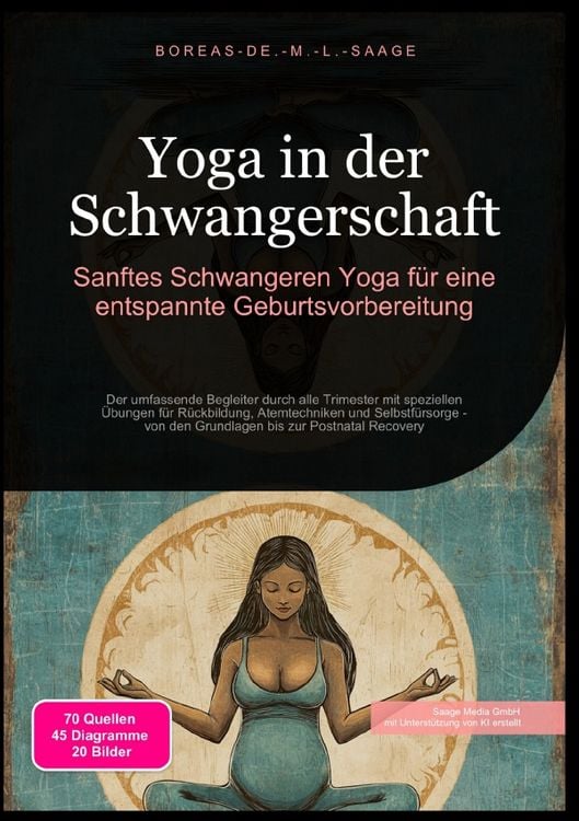 Produktbild: Yoga / Yoga in der Schwangerschaft: Sanftes Schwangeren Yoga f&uuml;r eine entspannte Geburtsvorbereitung