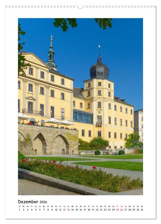 Produktbild: Elsterperle Greiz (hochwertiger Premium Wandkalender 2026 DIN A2 hoch), Kunstdruck in Hochglanz