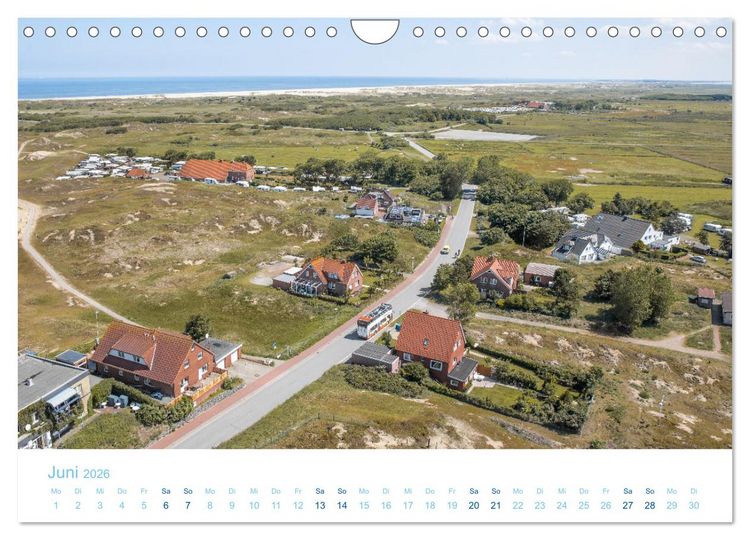 Produktbild: Sommer auf Norderney (Wandkalender 2026 DIN A4 quer), CALVENDO Monatskalender
