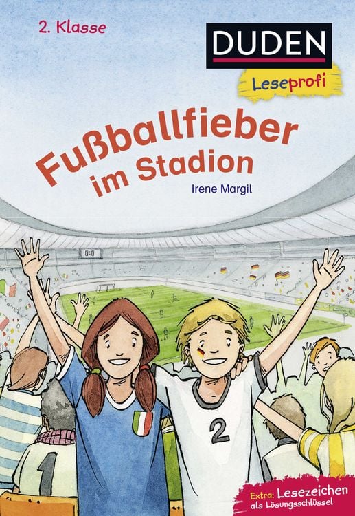 Produktbild: Duden Leseprofi &ndash; Fu&szlig;ballfieber im Stadion, 2. Klasse