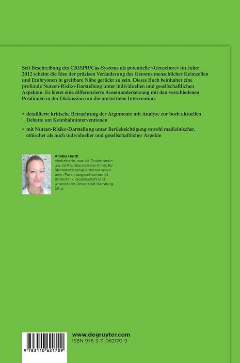 Produktbild: Technikfolgenabsch&auml;tzung des CRISPR/Cas-Systems