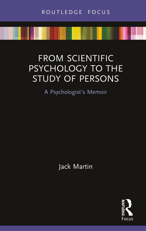 Produktbild: From Scientific Psychology to the Study of Persons