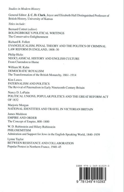 Produktbild: Paternalism and Politics