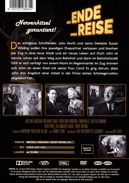 Produktbild: Das Ende einer Reise