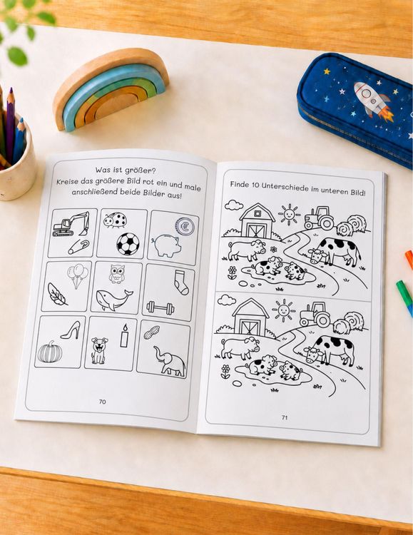 Produktbild: Mein gro&szlig;es XXL-Vorschulbuch f&uuml;r Jungen und M&auml;dchen ab 5 Jahren