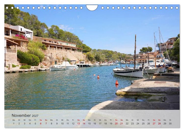 Produktbild: Cala Figuera - Mallorcas Traumbucht (Wandkalender 2027 DIN A4 quer), CALVENDO Monatskalender