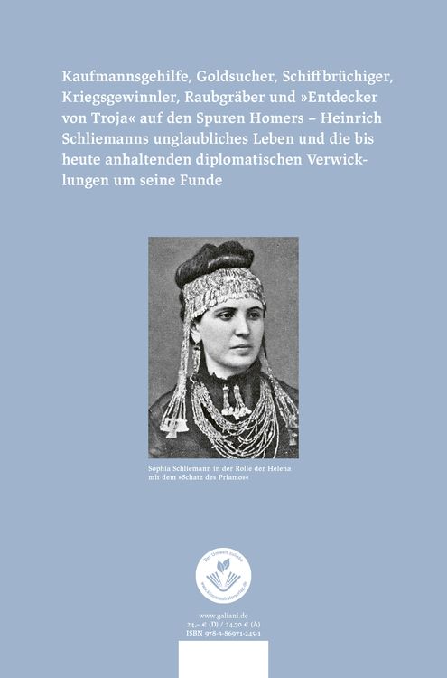 Produktbild: Schliemann und das Gold von Troja