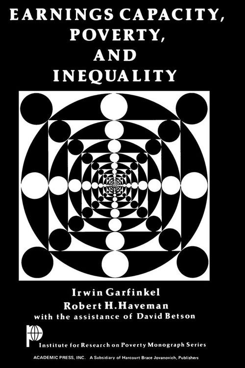 Produktbild: Earnings Capacity, Poverty, and Inequality