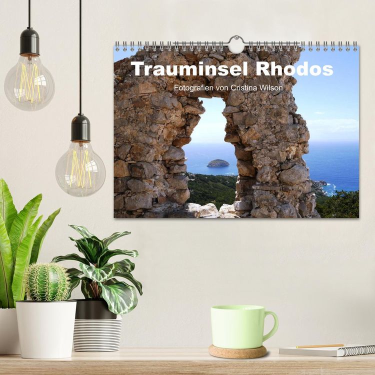 Produktbild: Trauminsel Rhodos (Wandkalender 2026 DIN A4 quer), CALVENDO Monatskalender