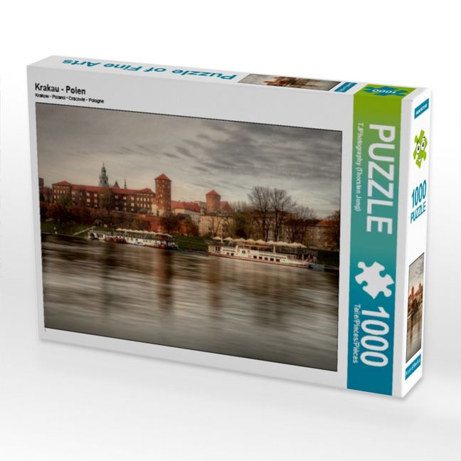 Produktbild: CALVENDO Puzzle Krakau - Polen | 1000 Teile Lege-Gr&ouml;&szlig;e 64x48cm Foto-Puzzle f&uuml;r gl&uuml;ckliche Stunden