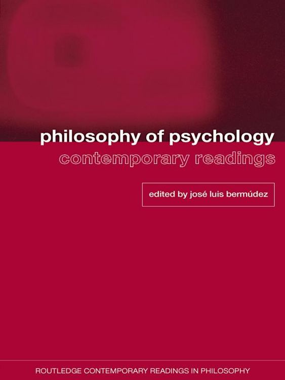 Produktbild: Philosophy of Psychology: Contemporary Readings
