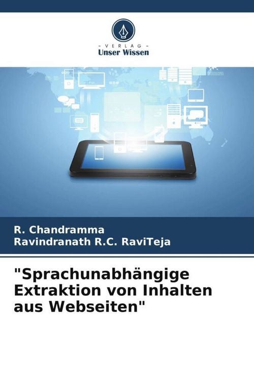 Produktbild: "Sprachunabh&auml;ngige Extraktion von Inhalten aus Webseiten"