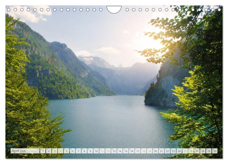 Produktbild: Wundersch&ouml;nes Oberbayern (Wandkalender 2026 DIN A4 quer), CALVENDO Monatskalender