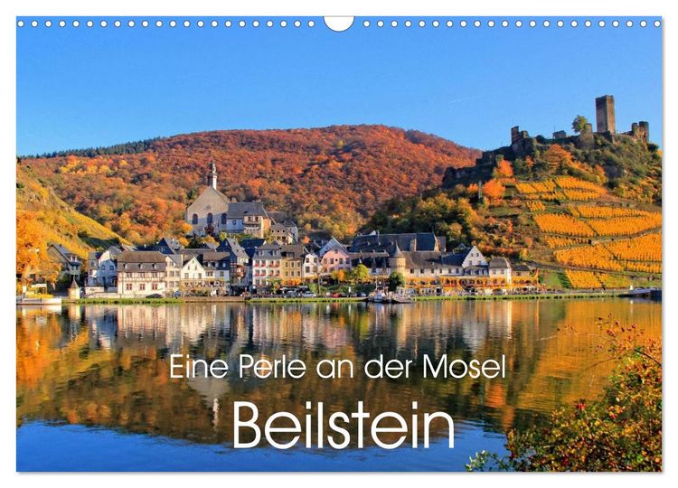 Produktbild: Eine Perle an der Mosel - Beilstein (Wandkalender 2026 DIN A3 quer), CALVENDO Monatskalender