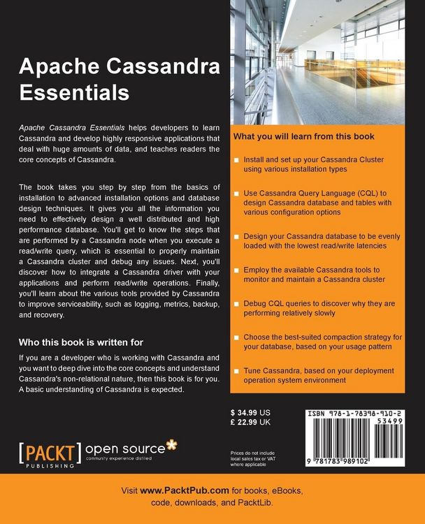Produktbild: Apache Cassandra Essentials