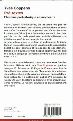 Produktbild: Pr&eacute;-textes : l'homme pr&eacute;historique en morceaux