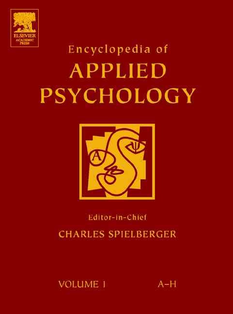Produktbild: Encyclopedia of Applied Psychology, Three-Volume Set
