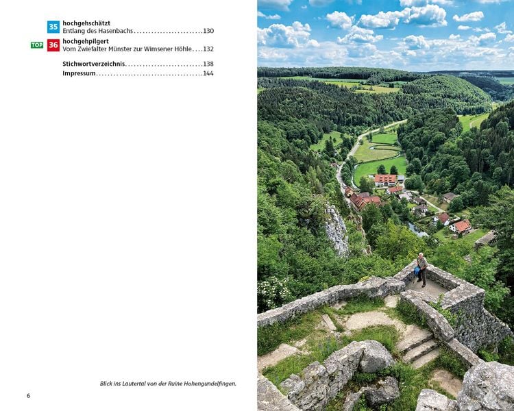 Produktbild: ROTHER Wanderbuch Schw&auml;bische Alb: L&ouml;wenpfade und hochgehberge