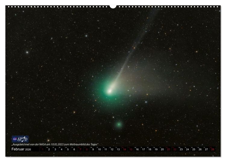 Produktbild: Deep-Sky Fotografie (hochwertiger Premium Wandkalender 2026 DIN A2 quer), Kunstdruck in Hochglanz