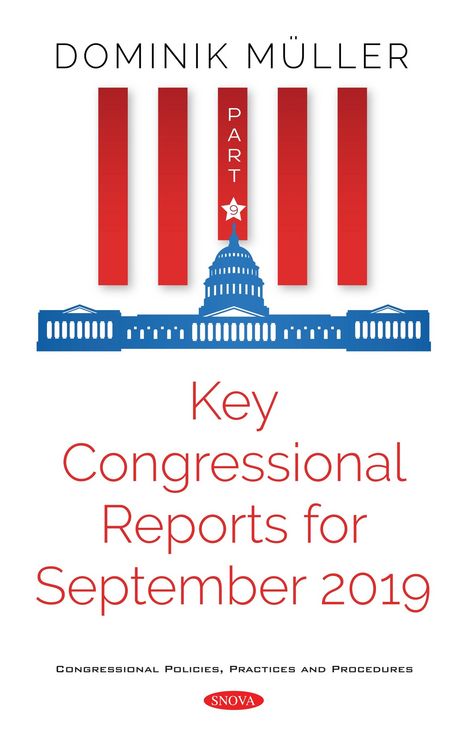 Produktbild: Key Congressional Reports for September 2019. Part IX