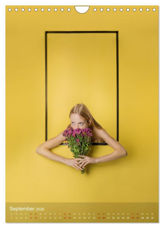 Produktbild: framed portraits - fine art Fotografie von Michael Allmaier (Wandkalender 2026 DIN A4 hoch), CALVENDO Monatskalender