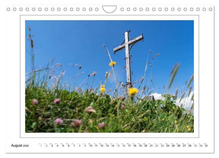 Produktbild: Unterwegs in den Chiemgauer Alpen (Wandkalender 2026 DIN A4 quer), CALVENDO Monatskalender