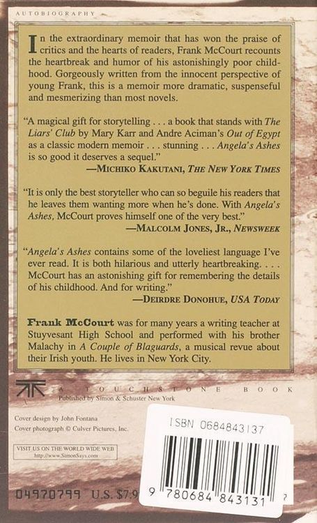 Produktbild: Angela's Ashes