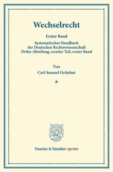 Produktbild: Wechselrecht.