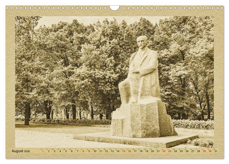 Produktbild: Riga &ndash; Ein Kalender im Zeitungsstil (Wandkalender 2026 DIN A3 quer), CALVENDO Monatskalender