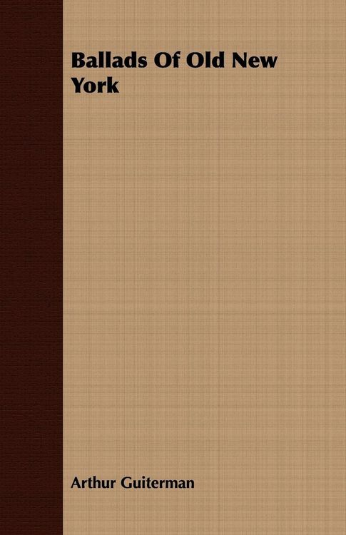 Produktbild: Ballads Of Old New York