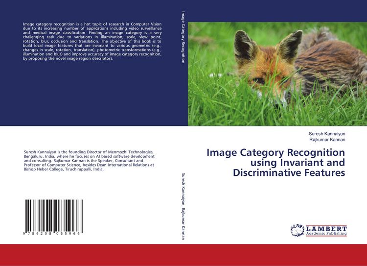 Produktbild: Image Category Recognition using Invariant and Discriminative Features