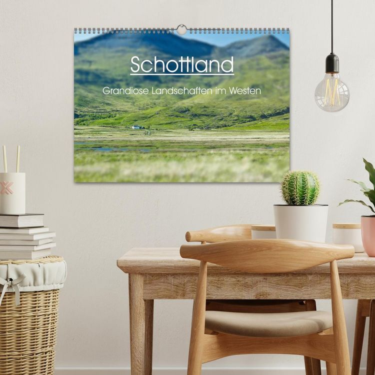 Produktbild: Schottland - grandiose Landschaften im Westen (Wandkalender 2026 DIN A3 quer), CALVENDO Monatskalender
