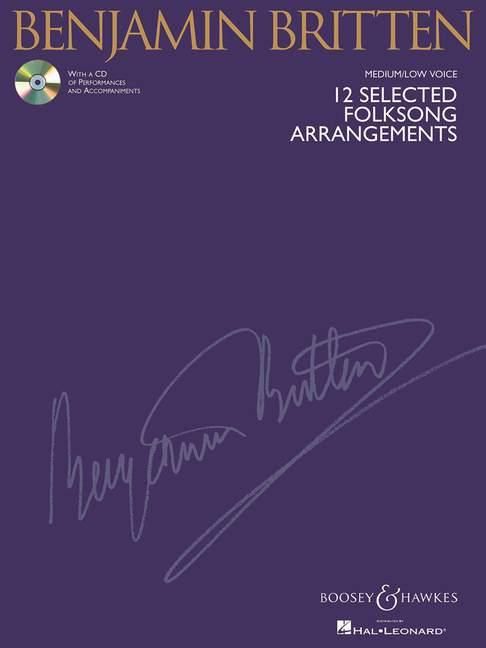 Produktbild: 12 Selected Folksong Arrangements Book/Online Audio