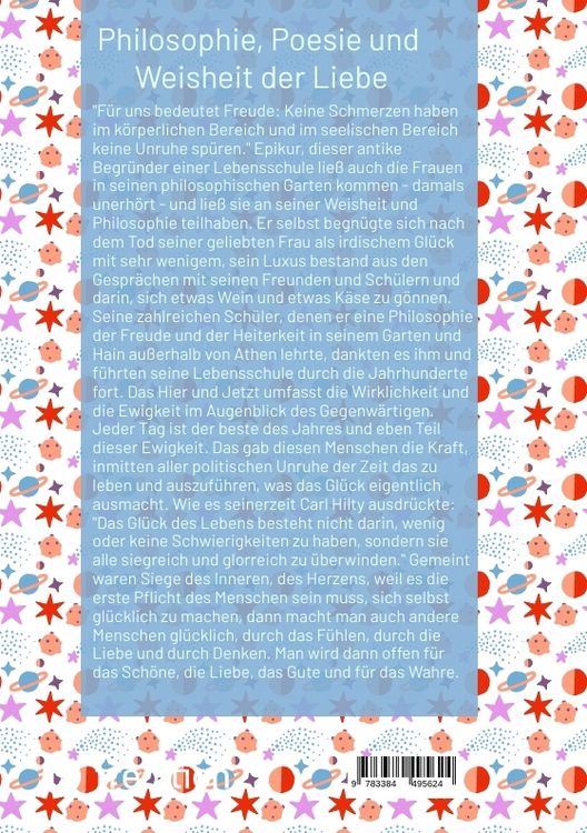 Produktbild: Philosophie, Poesie und Weisheit der Liebe (Vorwort Prof. Dr. Dr. Christian Schubert) 2025
