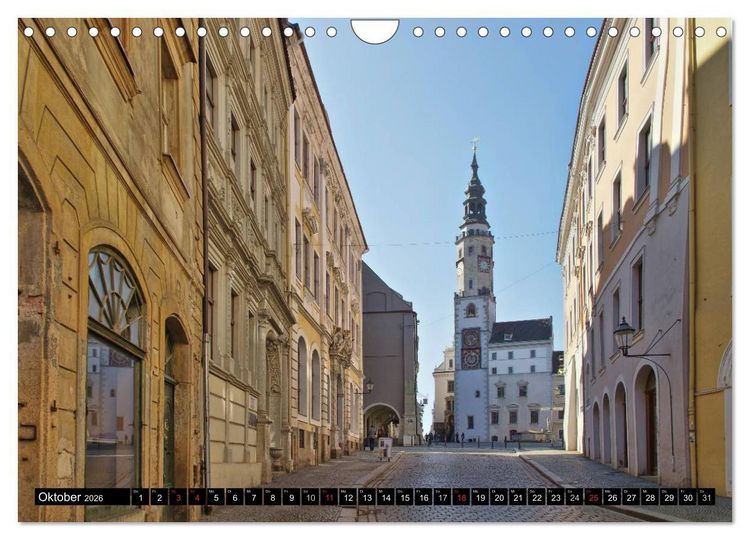 Produktbild: G&ouml;rlitz - Die Perle Niederschlesiens (Wandkalender 2026 DIN A4 quer), CALVENDO Monatskalender