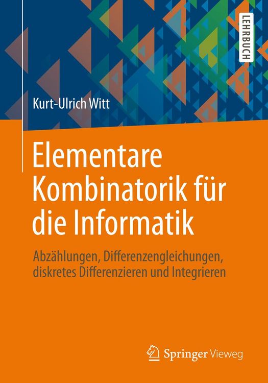 Produktbild: Elementare Kombinatorik f&uuml;r die Informatik