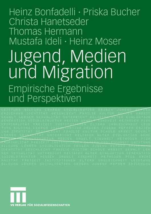 Produktbild: Jugend, Medien und Migration