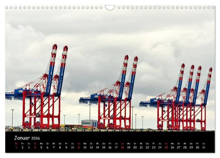 Produktbild: Wilhelmshaven (Wandkalender 2026 DIN A3 quer), CALVENDO Monatskalender