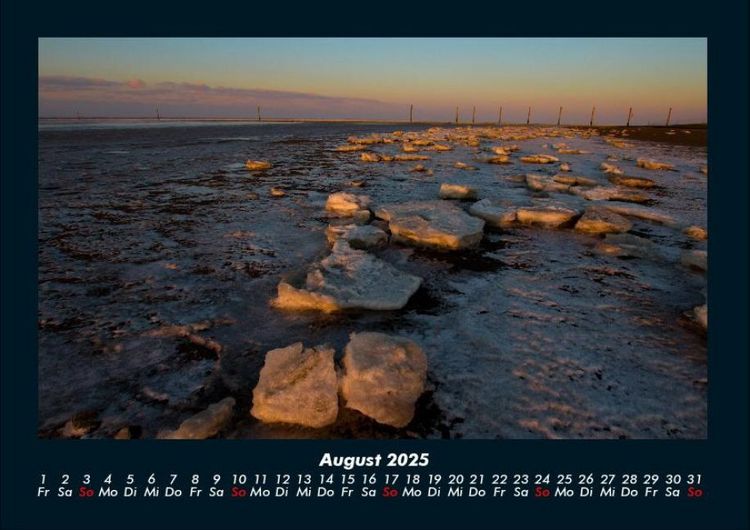 Produktbild: Landschaftskalender 2025 Fotokalender DIN A4