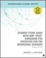 Produktbild: Student Study Guide With IBM&reg; SPSS&reg; Workbook for Statistics for the Behavioral Sciences