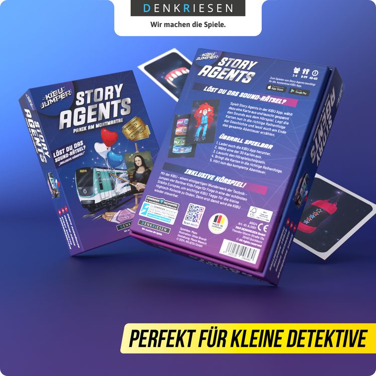 Produktbild: DENKRIESEN - KIBU JUMPER&reg; - Story Agents - Paris - "Panik am Montmartre"