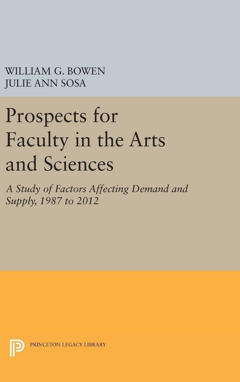 Produktbild: Prospects for Faculty in the Arts and Sciences