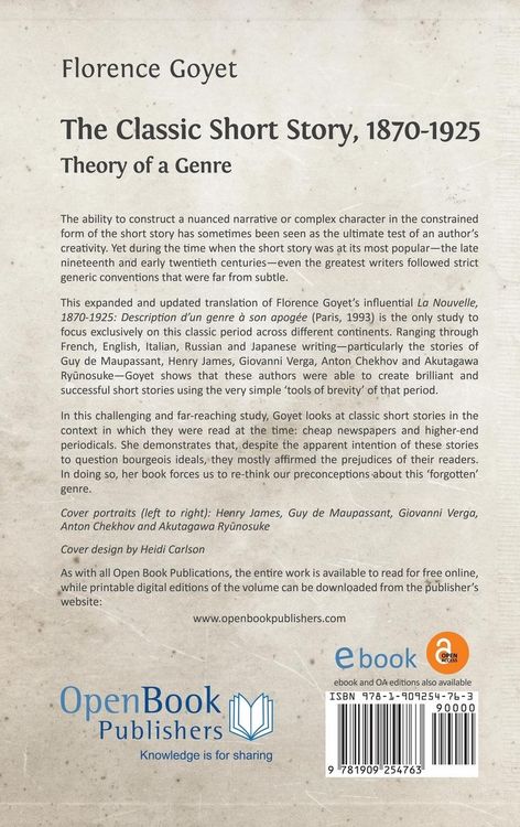 Produktbild: The Classic Short Story, 1870-1925
