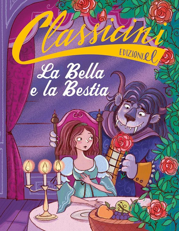 Produktbild: La Bella e la Bestia da Jeanne-Marie Leprince de Beaumont. Classicini