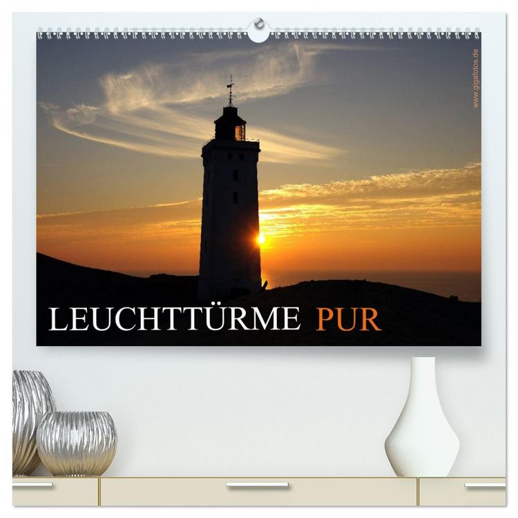 Produktbild: Leuchtt&uuml;rme PUR (hochwertiger Premium Wandkalender 2026 DIN A2 quer), Kunstdruck in Hochglanz