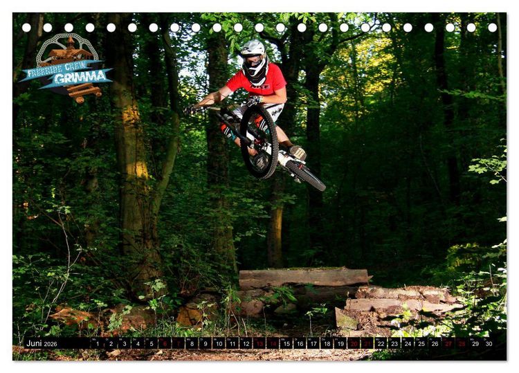 Produktbild: Freeride Life (Tischkalender 2026 DIN A5 quer), CALVENDO Monatskalender