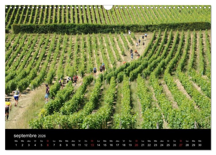 Produktbild: Trail Running De l'Envie &agrave; la Passion (Calendrier mural 2026 DIN A3 vertical), CALVENDO calendrier mensuel