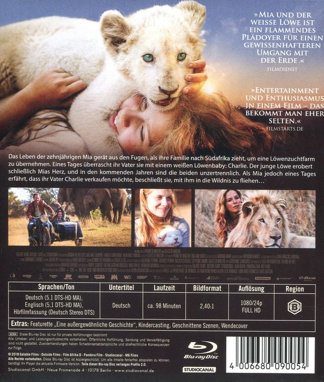 Produktbild: Mia und der wei&szlig;e L&ouml;we