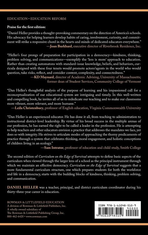 Produktbild: Curriculum on the Edge of Survival