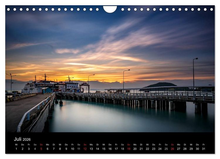 Produktbild: Koh Samui im Sonnenlicht (Wandkalender 2026 DIN A4 quer), CALVENDO Monatskalender